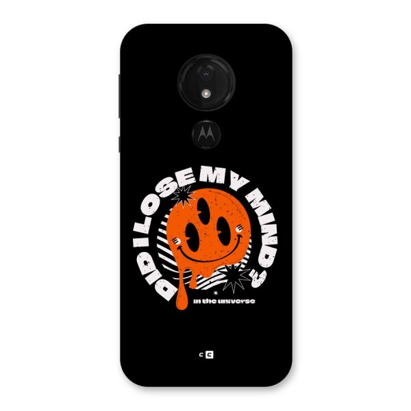 Loose My Mind Back Case for Moto G7 Power