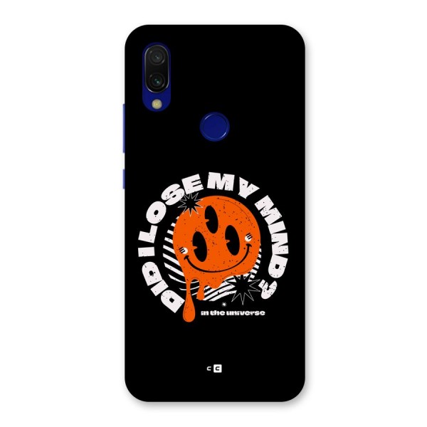 Loose My Mind Back Case for Redmi 7