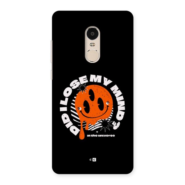 Loose My Mind Back Case for Redmi Note 4