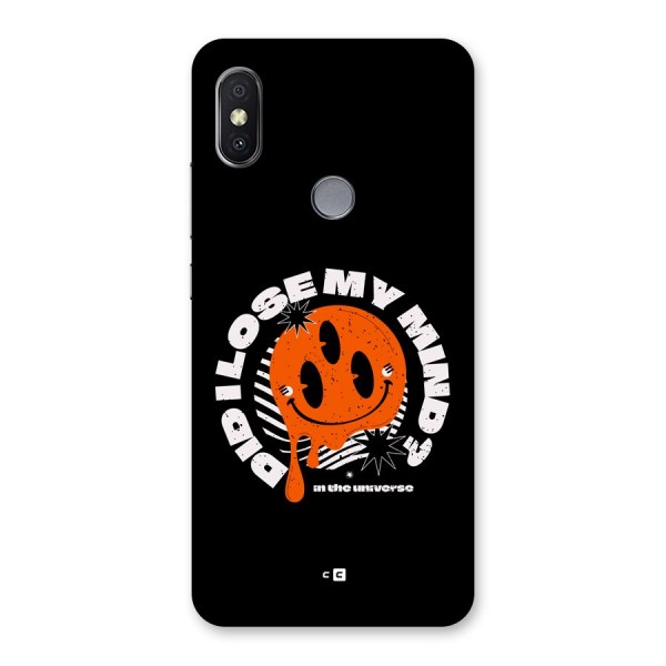 Loose My Mind Back Case for Redmi Y2