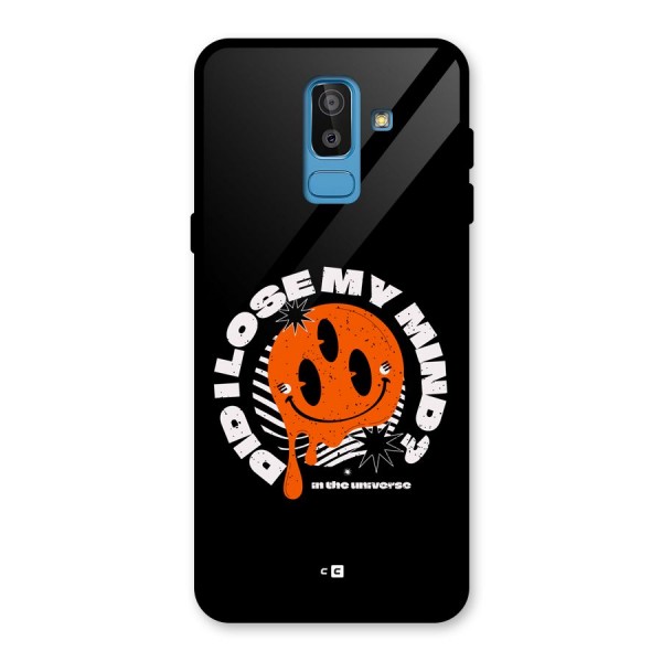 Loose My Mind Glass Back Case for Galaxy J8