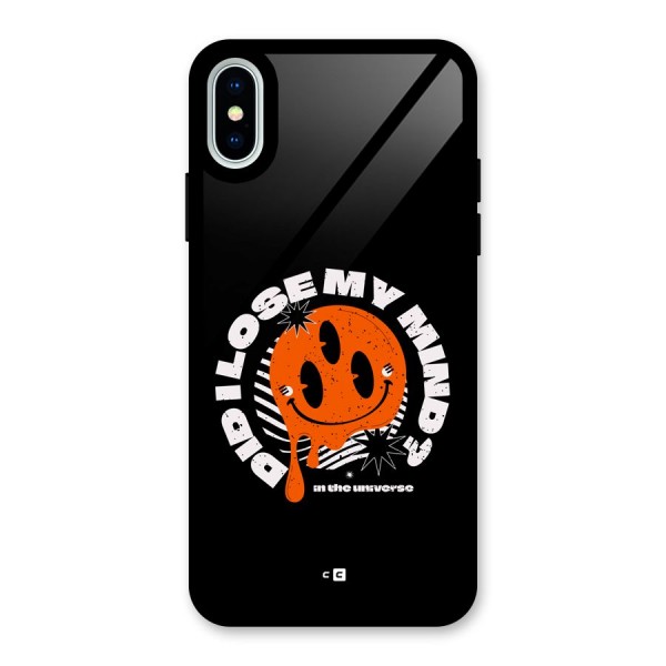 Loose My Mind Glass Back Case for iPhone X