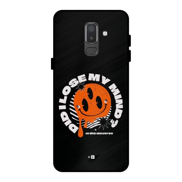 Loose My Mind Metal Back Case for Galaxy On8 (2018)