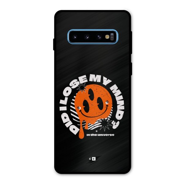 Loose My Mind Metal Back Case for Galaxy S10