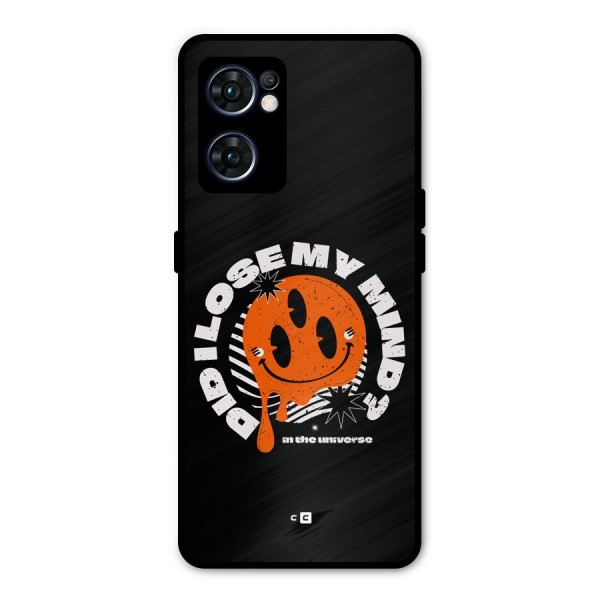 Loose My Mind Metal Back Case for Oppo Reno7 5G