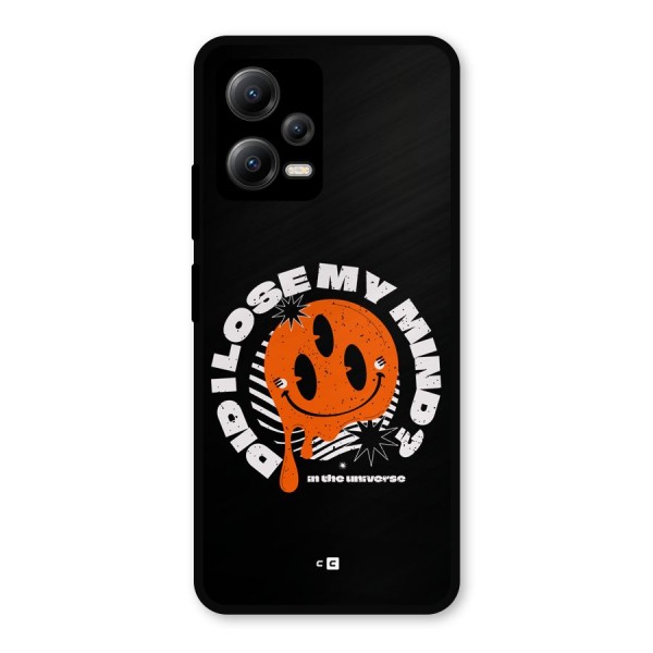 Loose My Mind Metal Back Case for Poco X5