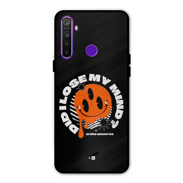 Loose My Mind Metal Back Case for Realme Narzo 10