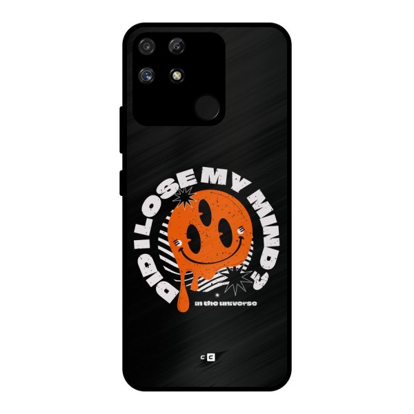 Loose My Mind Metal Back Case for Realme Narzo 50A
