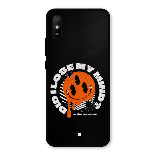 Loose My Mind Metal Back Case for Redmi 9i