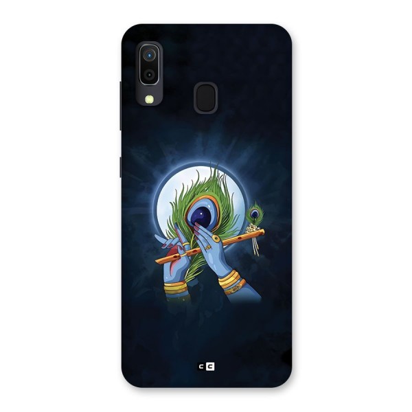 Lord Krishna Flute Back Case for Galaxy A20