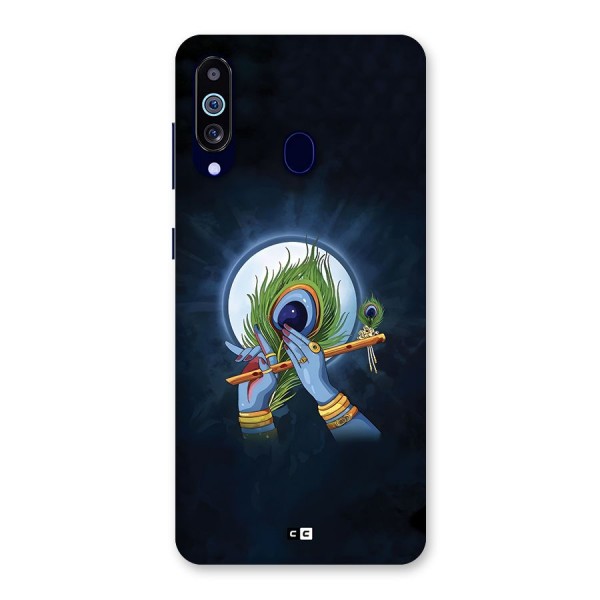 Lord Krishna Flute Back Case for Galaxy A60