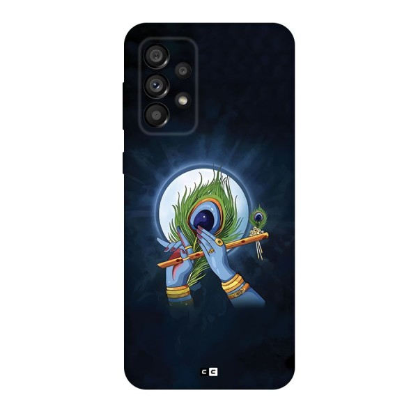 Lord Krishna Flute Back Case for Galaxy A73 5G