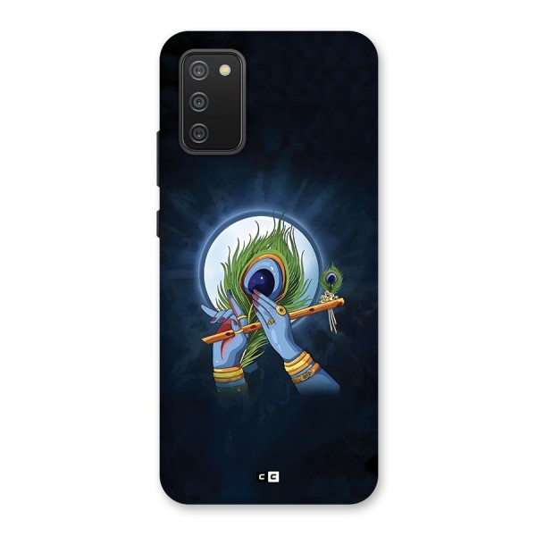 Lord Krishna Flute Back Case for Galaxy F02s