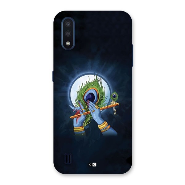 Lord Krishna Flute Back Case for Galaxy M01