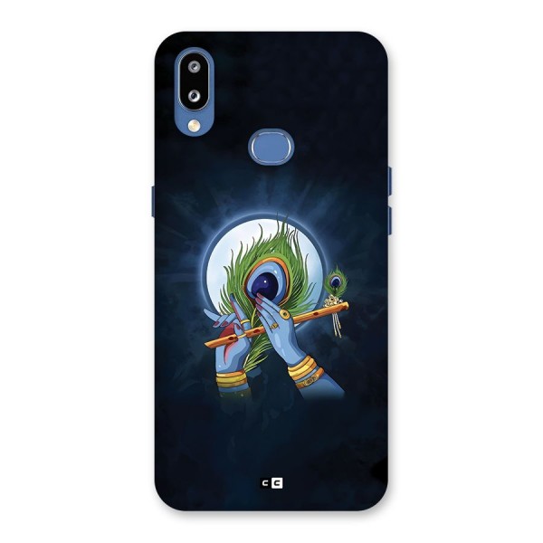 Lord Krishna Flute Back Case for Galaxy M01s