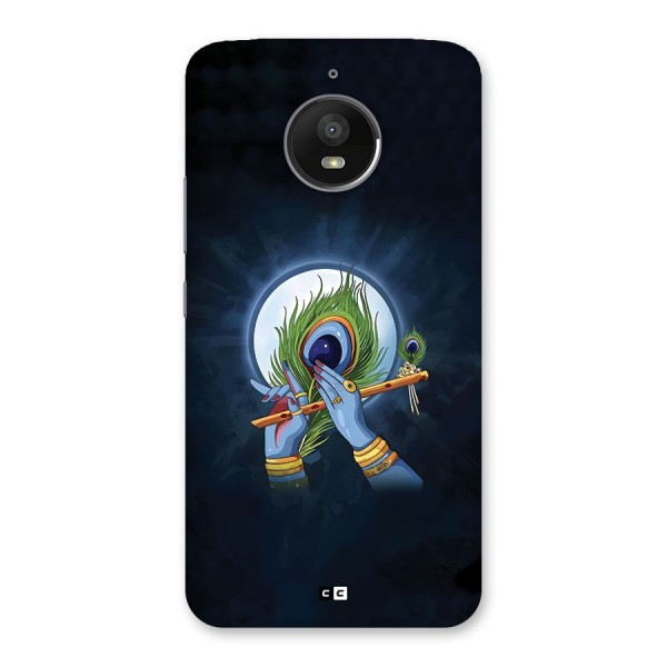 Lord Krishna Flute Back Case for Moto E4 Plus