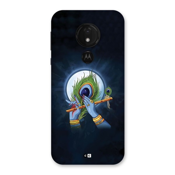 Lord Krishna Flute Back Case for Moto G7 Power