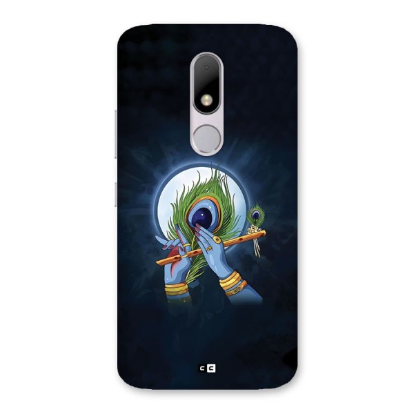 Lord Krishna Flute Back Case for Moto M