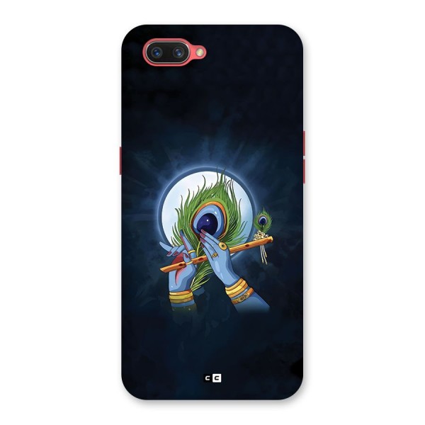 Lord Krishna Flute Back Case for Oppo A3s