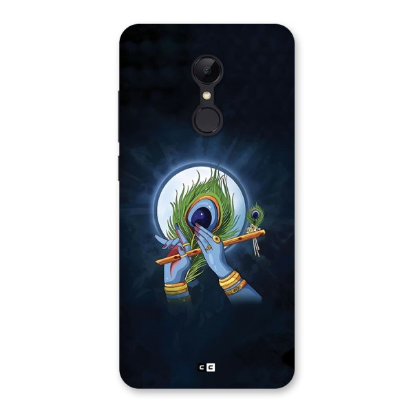 Lord Krishna Flute Back Case for Redmi 5