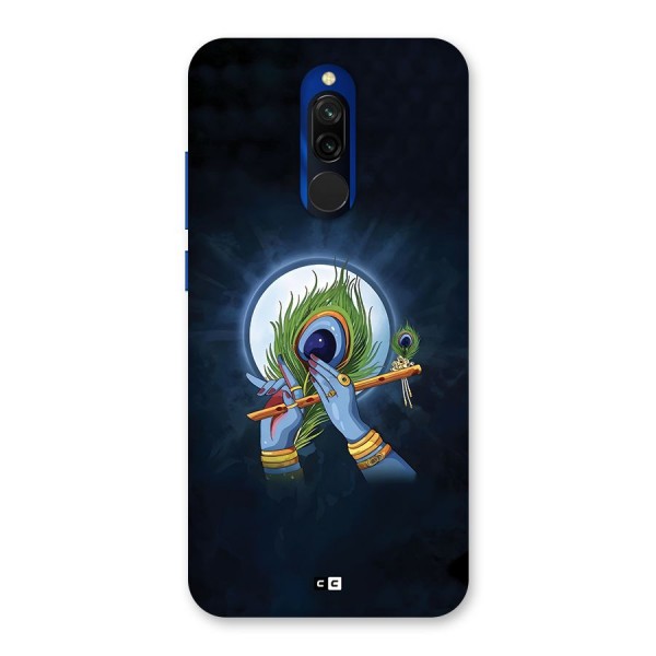 Lord Krishna Flute Back Case for Redmi 8