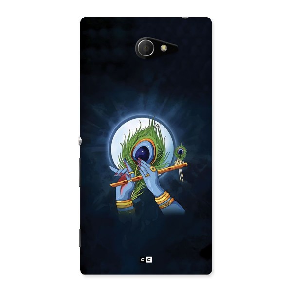 Lord Krishna Flute Back Case for Xperia M2