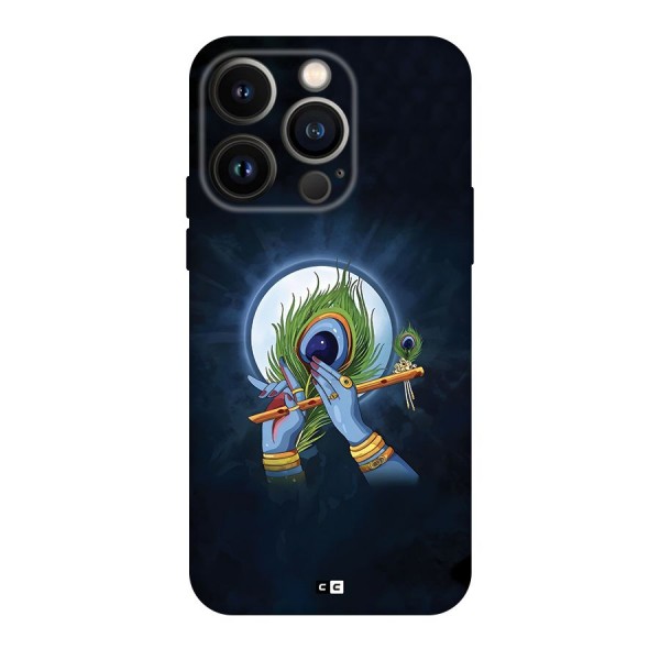 Lord Krishna Flute Back Case for iPhone 14 Pro