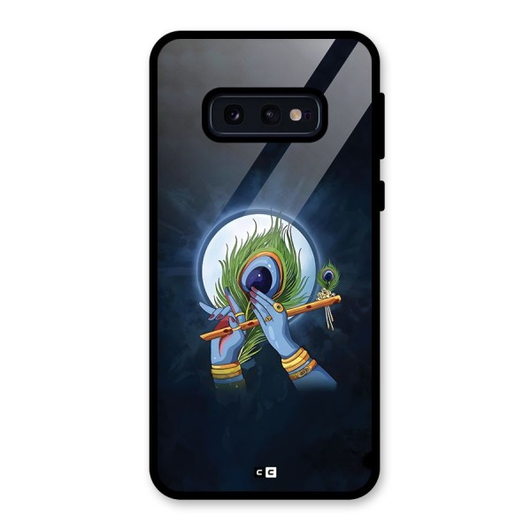 Lord Krishna Flute Glass Back Case for Galaxy S10e