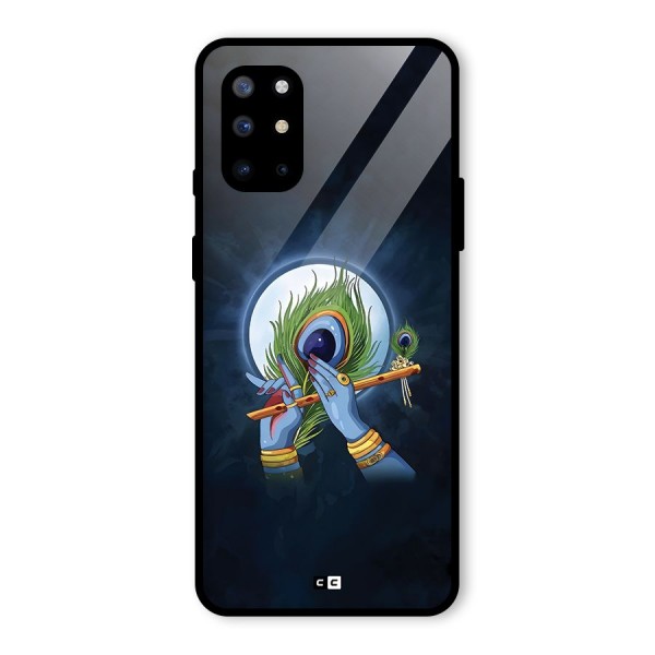 Lord Krishna Flute Glass Back Case for OnePlus 8T