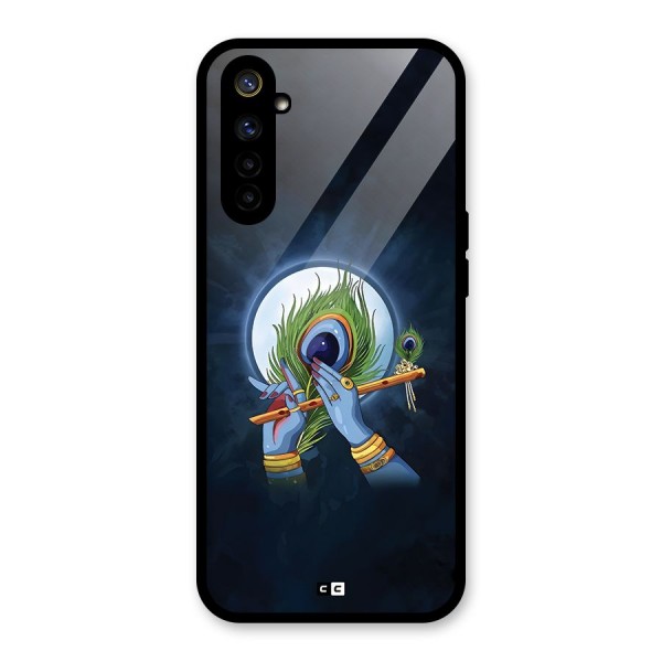 Lord Krishna Flute Glass Back Case for Realme 6