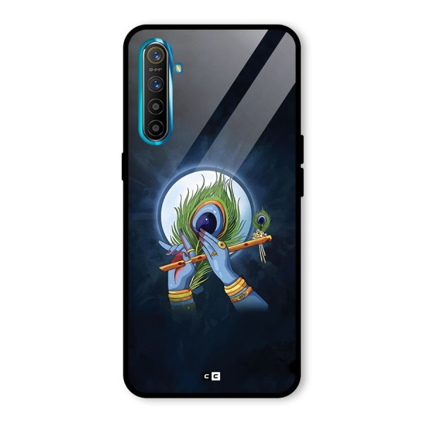 Lord Krishna Flute Glass Back Case for Realme X2