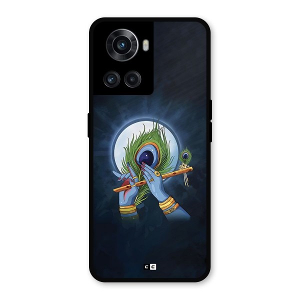 Lord Krishna Flute Metal Back Case for OnePlus 10R