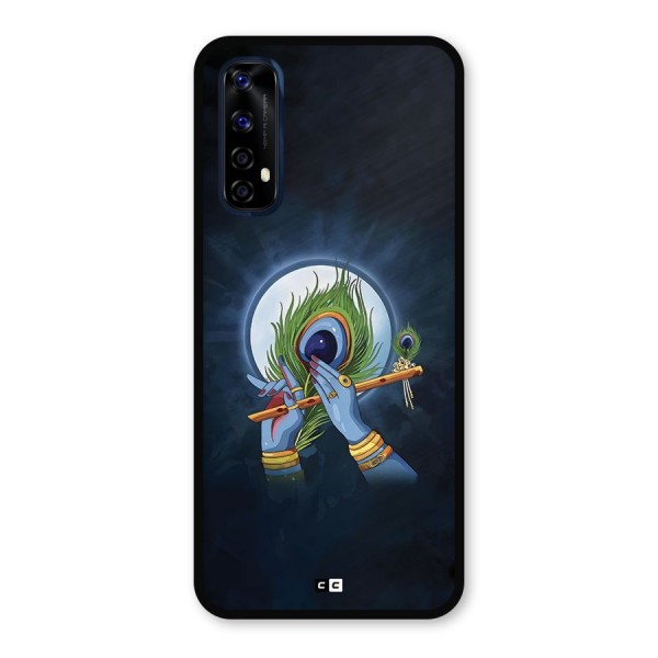 Lord Krishna Flute Metal Back Case for Realme 7