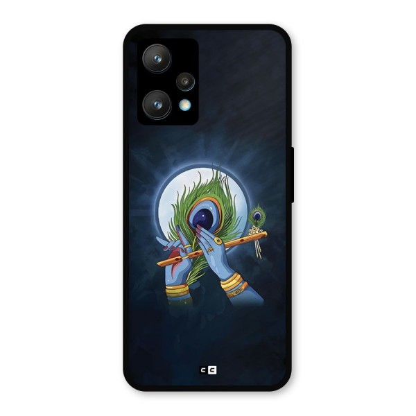 Lord Krishna Flute Metal Back Case for Realme 9