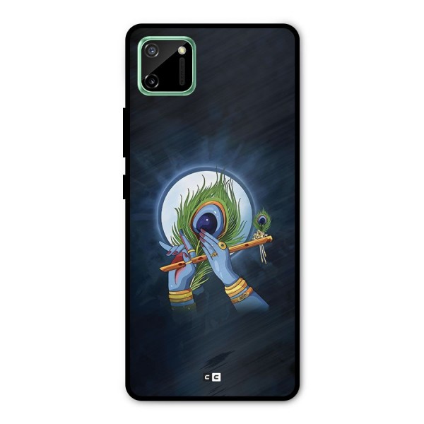 Lord Krishna Flute Metal Back Case for Realme C11