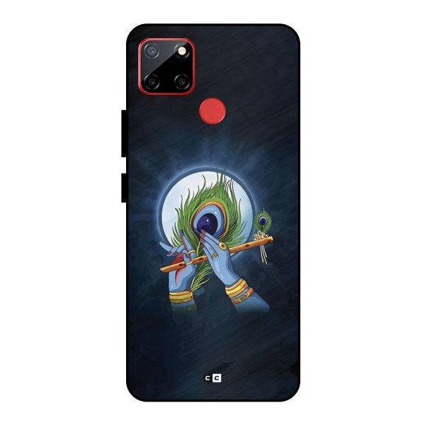 Lord Krishna Flute Metal Back Case for Realme C12