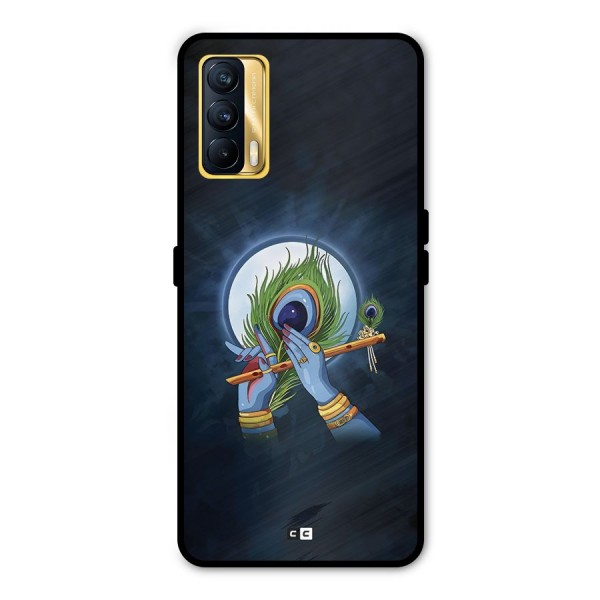 Lord Krishna Flute Metal Back Case for Realme X7