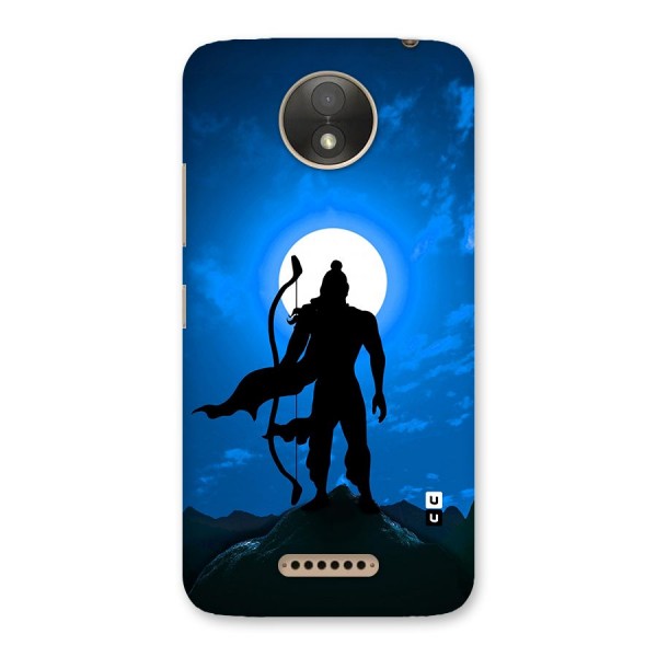 Lord Ram Illustration Back Case for Moto C Plus