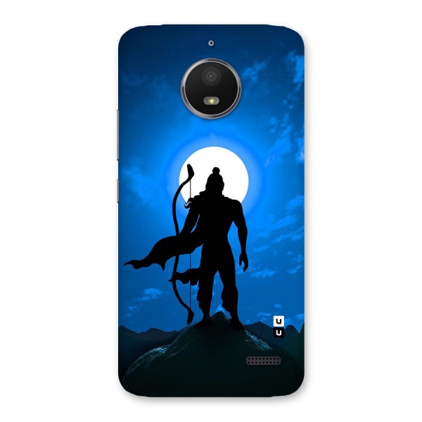 Lord Ram Illustration Back Case for Moto E4