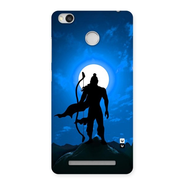 Lord Ram Illustration Back Case for Redmi 3S Prime