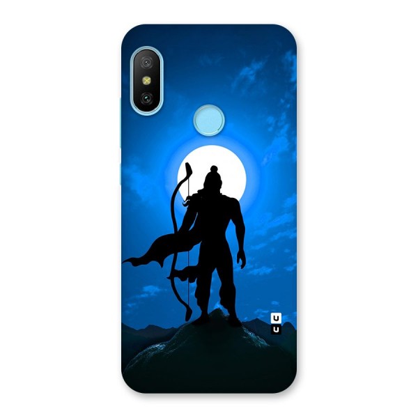 Lord Ram Illustration Back Case for Redmi 6 Pro