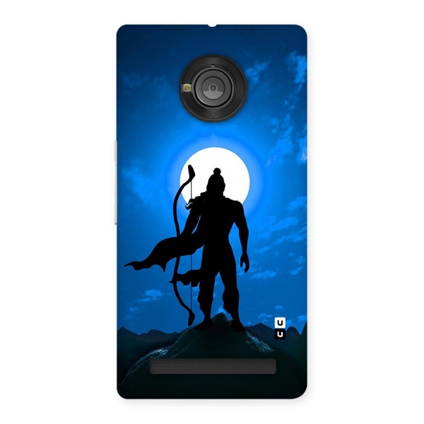 Lord Ram Illustration Back Case for Yu Yuphoria