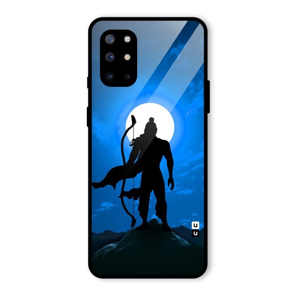 Lord Ram Illustration Glass Back Case for OnePlus 8T