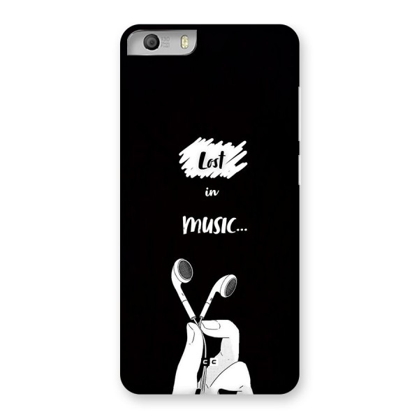 Lost In Music Back Case for Canvas Knight 2
