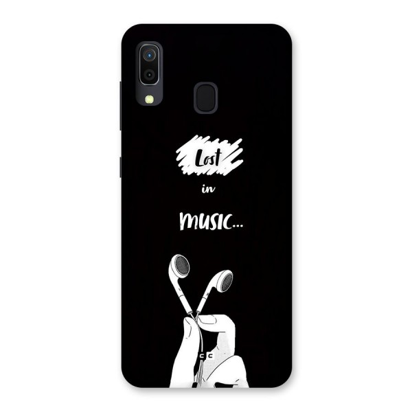 Lost In Music Back Case for Galaxy A30