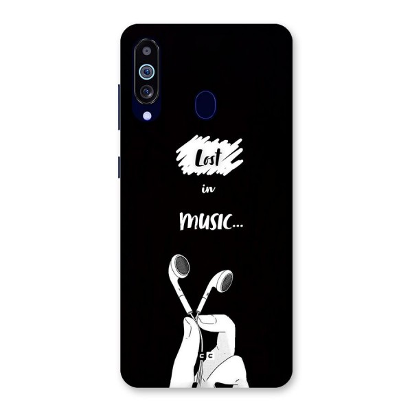 Lost In Music Back Case for Galaxy A60