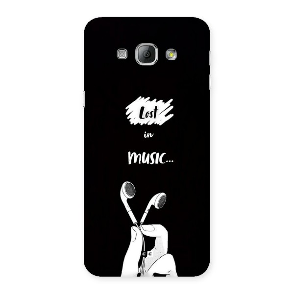 Lost In Music Back Case for Galaxy A8