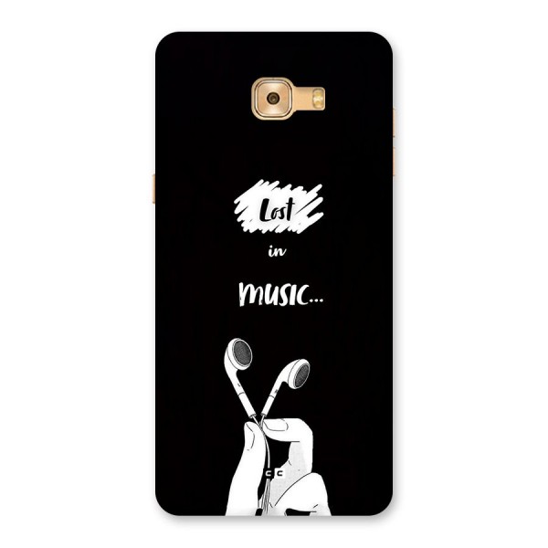 Lost In Music Back Case for Galaxy C9 Pro