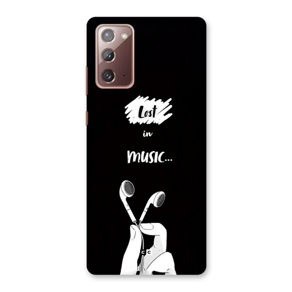 Lost In Music Back Case for Galaxy Note 20