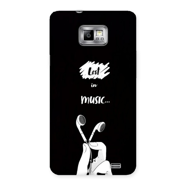 Lost In Music Back Case for Galaxy S2